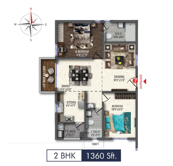 Tower B Unit Plan